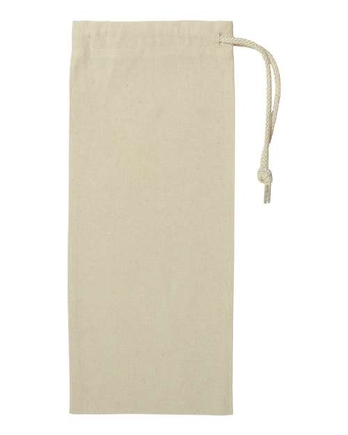Liberty Bags 1727 Drawcord Wine Bag - Natural