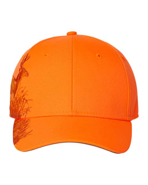 DRI DUCK 3301 Running Buck Cap - Blaze Orange - Buck