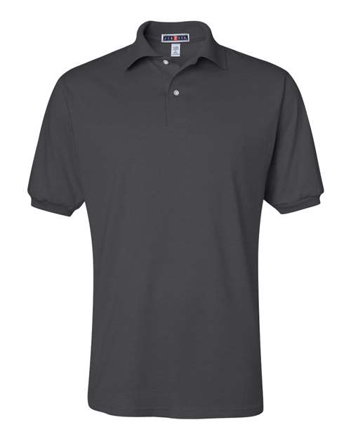 JERZEES 437MSR Men's SpotShield® 50/50 Polo - Charcoal Grey