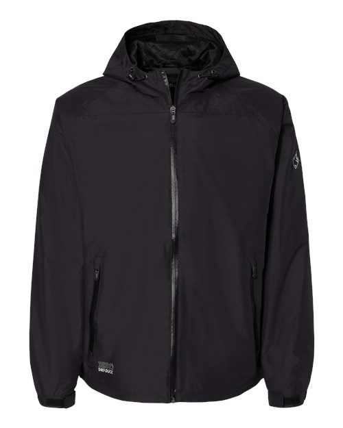 DRI DUCK 5335 Unisex Torrent Waterproof Hooded Jacket - Black