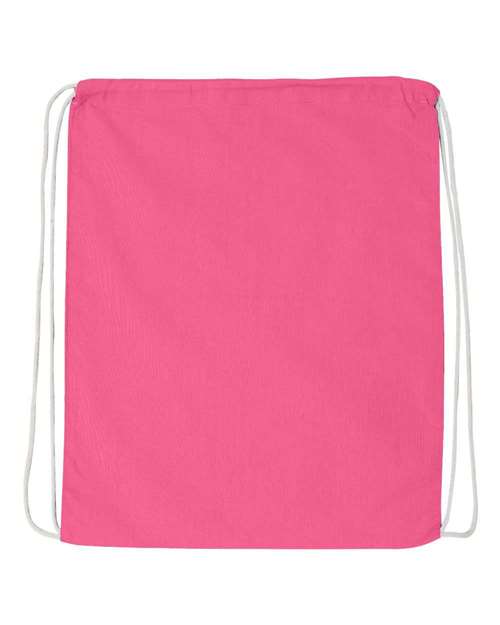 Q-Tees Q4500 Economical Cotton Drawstring Bag