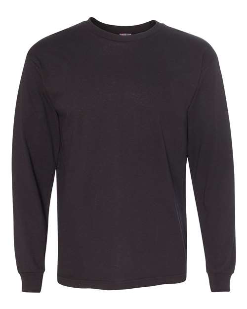 Bayside 5060 Unisex USA-Made Long Sleeve T-Shirt - Black