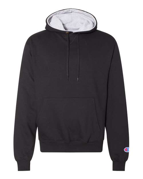 Champion S171 Unisex Cotton Max Hooded Sweatshirt - Black