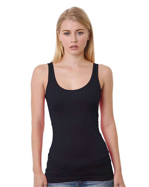 Bayside 3410 Women's USA-Made Tank Top - Black