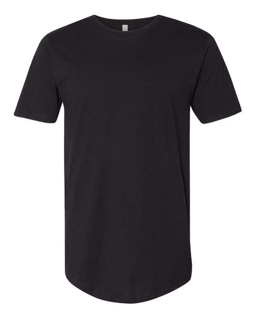 Next Level 3602 Unisex Cotton Long Body Tee - Black