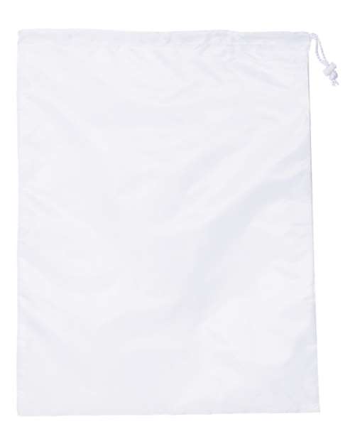 Liberty Bags 9008 Drawstring Laundry Bag - White