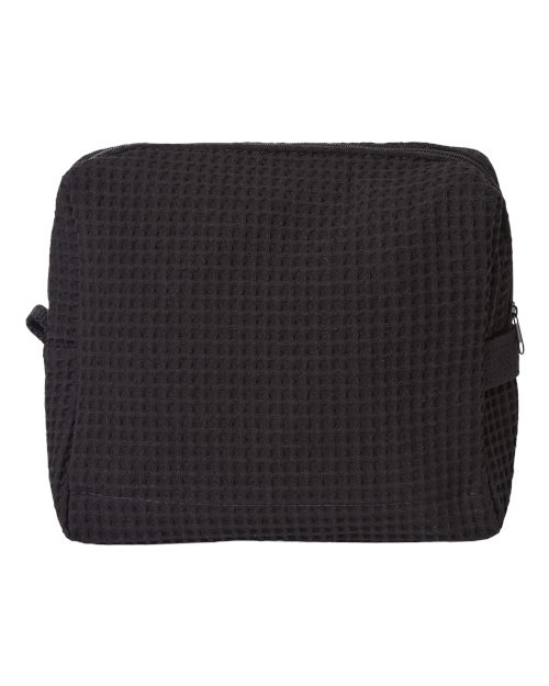 Liberty Bags 5770 Tammy Waffle Weave Spa Bag - Black