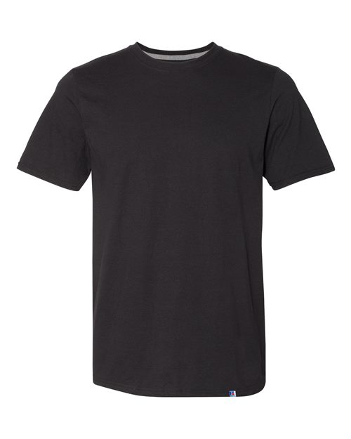Russell Athletic 64STTM Unisex Dri Power® CVC Performance T-Shirt - Black