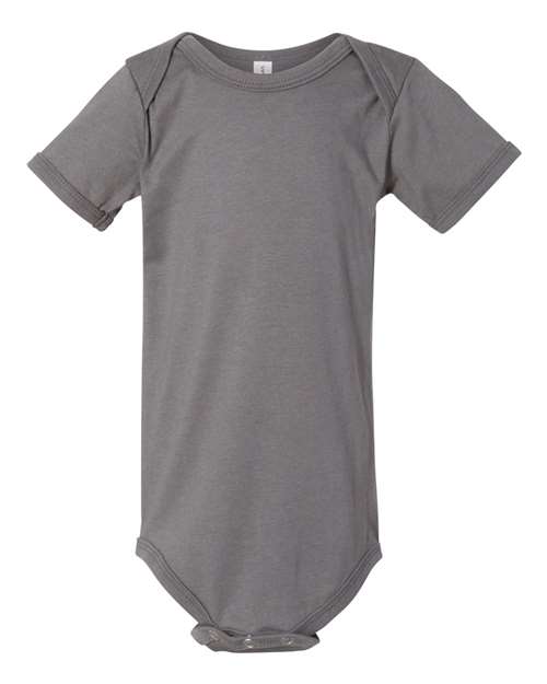 BELLA + CANVAS 100B Infant Jersey One Piece - Asphalt