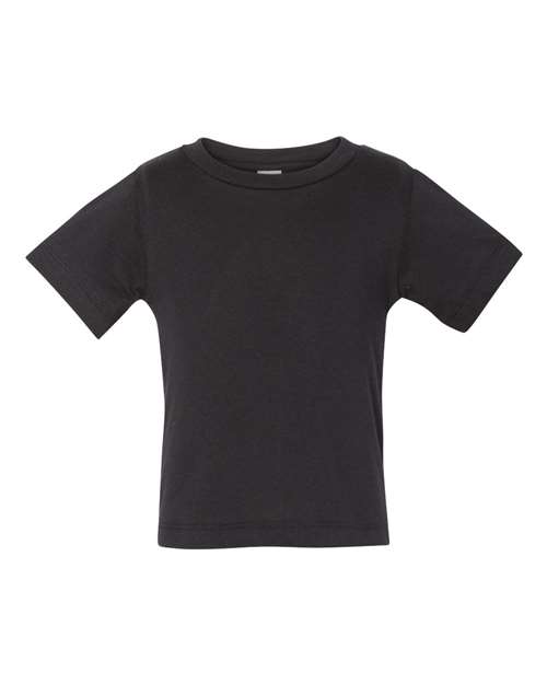 BELLA + CANVAS 3001B Infant Jersey Tee - Black