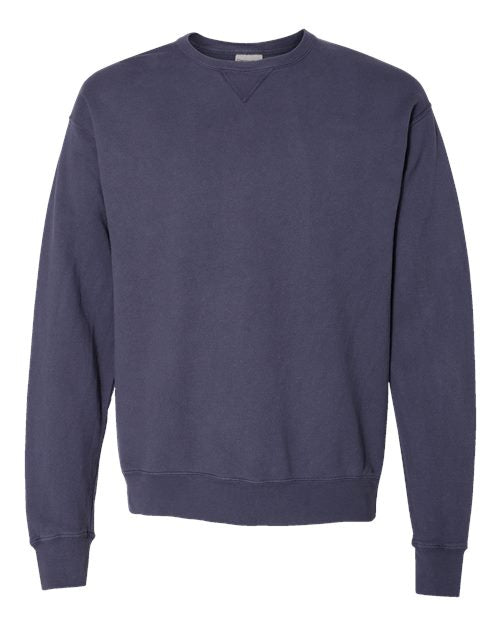 ComfortWash by Hanes GDH400 Unisex Garment-Dyed Crewneck Sweatshirt - Anchor Slate