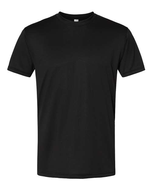Bayside 5300 Unisex USA-Made Performance T-Shirt - Black