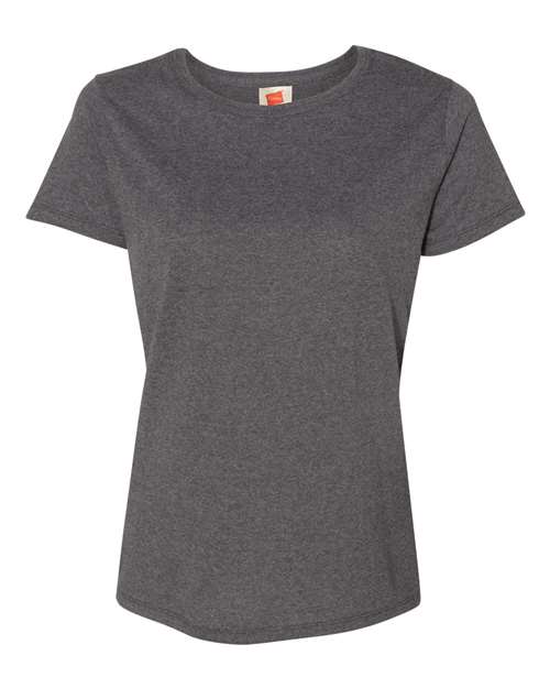 Hanes 5680 Women's Essential-T T-Shirt - Charcoal Heather