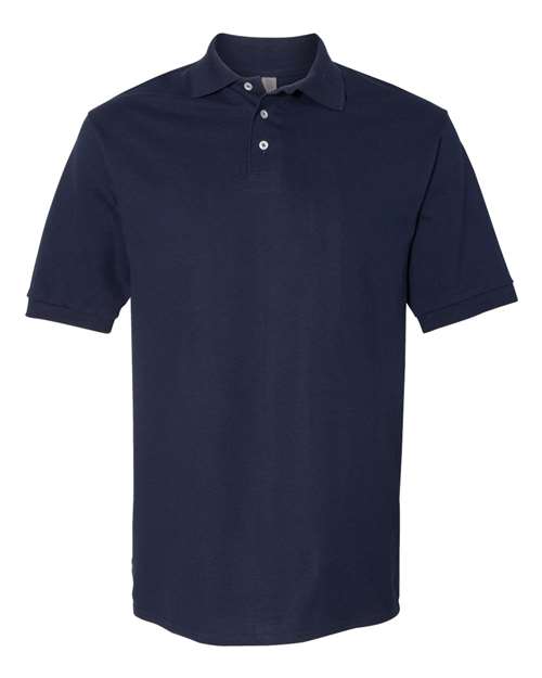 JERZEES 443M Men's 100% Ring-Spun Cotton Piqué Polo - J. Navy