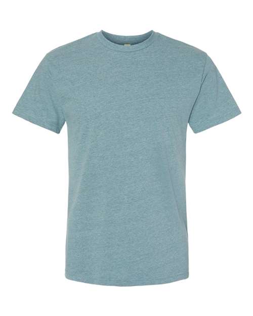 Next Level 4600 Unisex Eco Heavyweight Tee - Heather Pacific