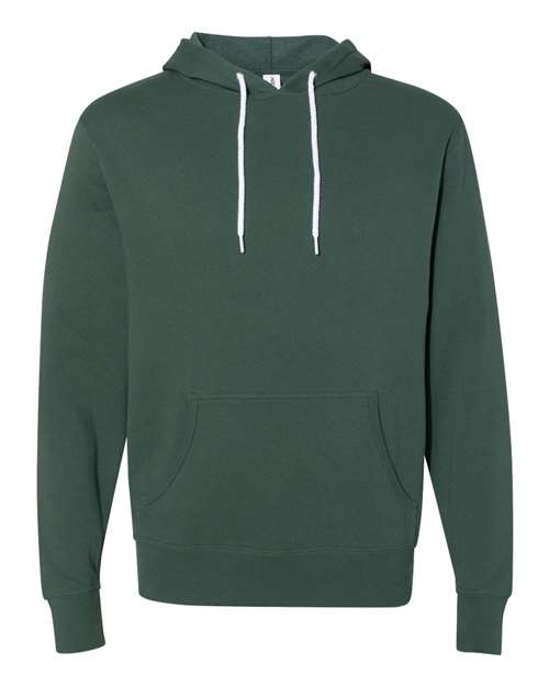 Independent Trading Co. AFX90UN Unisex Lightweight Hooded Sweatshirt - Alpine Green