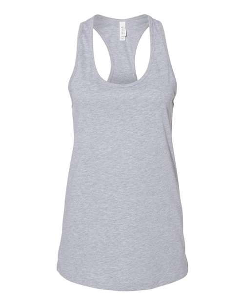 BELLA + CANVAS 6008 Women's Jersey Racerback Tank - Athletic Heather
