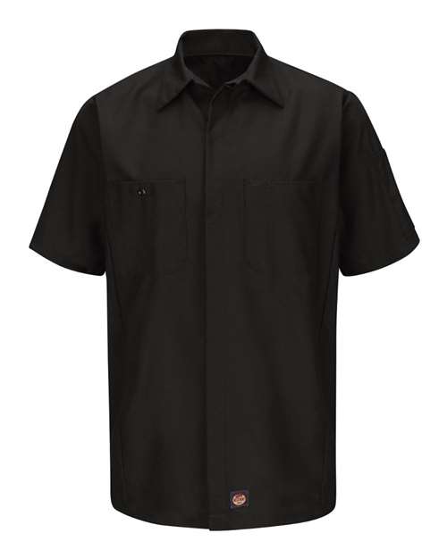 Red Kap SY20 Men's Short Sleeve Automotive Crew Shirt