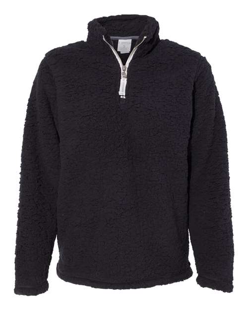 J. America 8451 Women’s Epic Sherpa Quarter-Zip Pullover