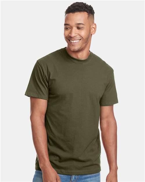 Next Level 7410S Unisex Power Crew Tee - Military Green