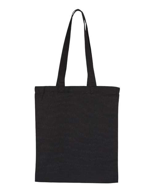 OAD OAD117 Large Canvas Tote - Black