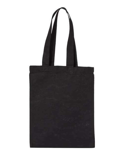 OAD OAD116 Medium Canvas Tote - Black