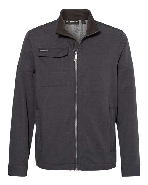 DRI DUCK 5327 Men's Ace Woven Stretch Soft Shell Jacket - Charcoal