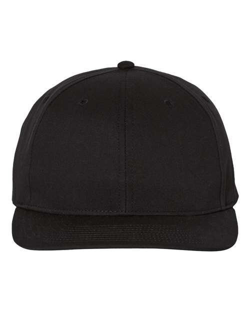 Richardson 212 Pro Twill Snapback Cap - Black