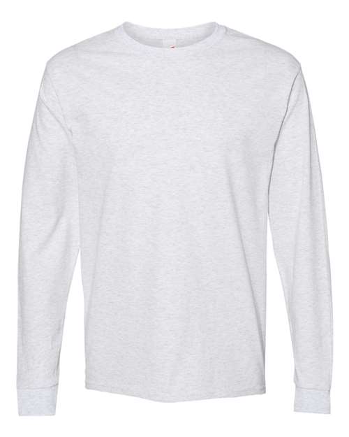 Hanes 5286 Unisex Essential-T Long Sleeve T-Shirt - Ash