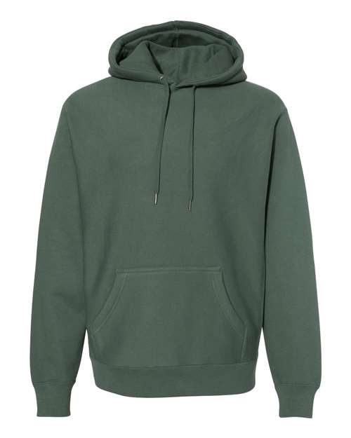 Independent Trading Co. IND5000P Unisex Legend Premium Heavyweight Cross-Grain Hooded Sweatshirt - Alpine Green