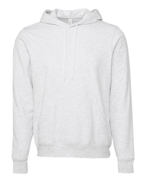 BELLA + CANVAS 3719 Unisex Sponge Fleece Hoodie Sweatshirt - Ash