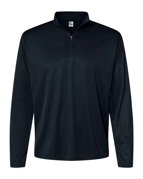 C2 Sport 5102 Men's Quarter-Zip Pullover - Black