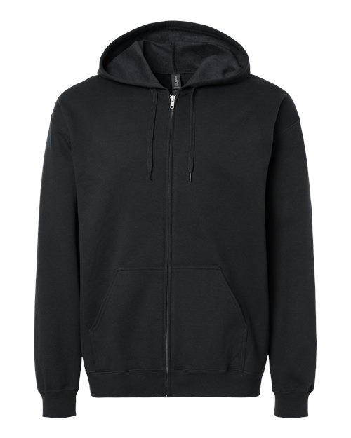 Gildan SF600 Unisex Softstyle® Midweight Full-Zip Hooded Sweatshirt