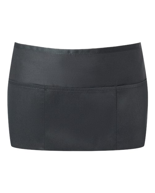 Liberty Bags 5500 Midweight Cotton Twill Waist Apron - Black