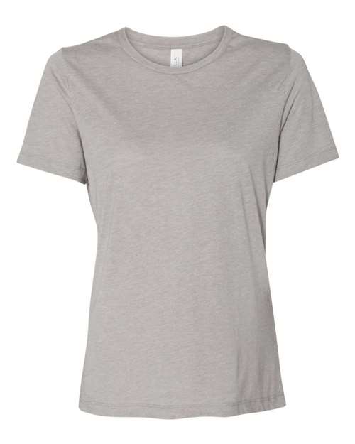 BELLA + CANVAS 6413 Women’s Relaxed Fit Triblend Tee - Athletic Grey Triblend