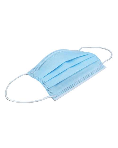 Liberty Bags 3PM-Mask 3-Ply Face Mask - Light Blue