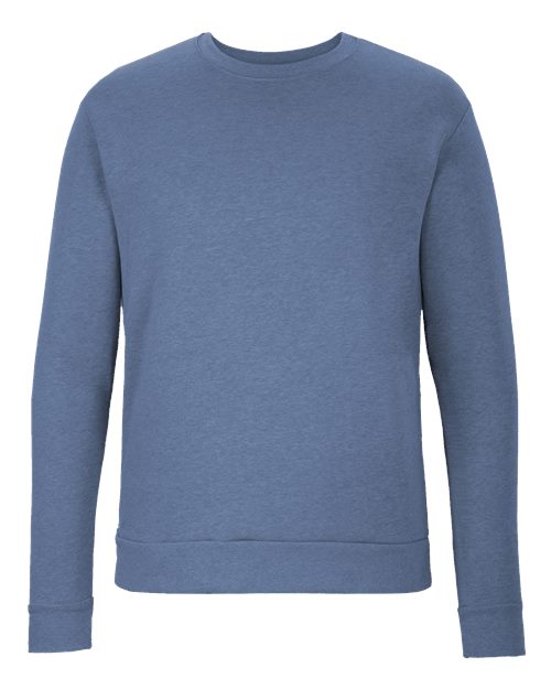 Next Level 9002 Unisex Malibu Crewneck Sweatshirt - Heather Bay Blue