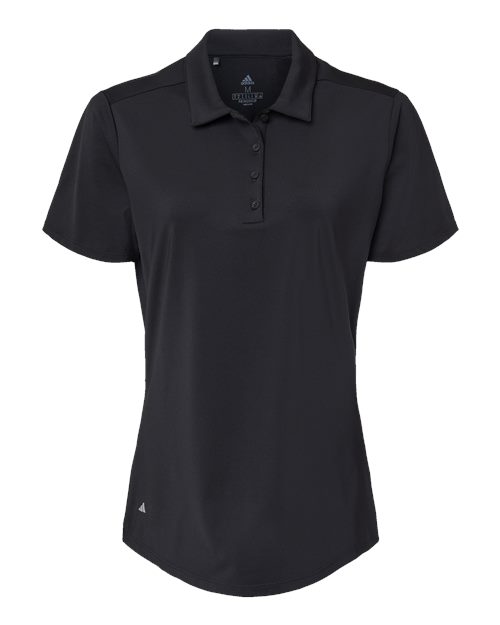 Adidas A515 Women's Ultimate365 Solid Polo - Black