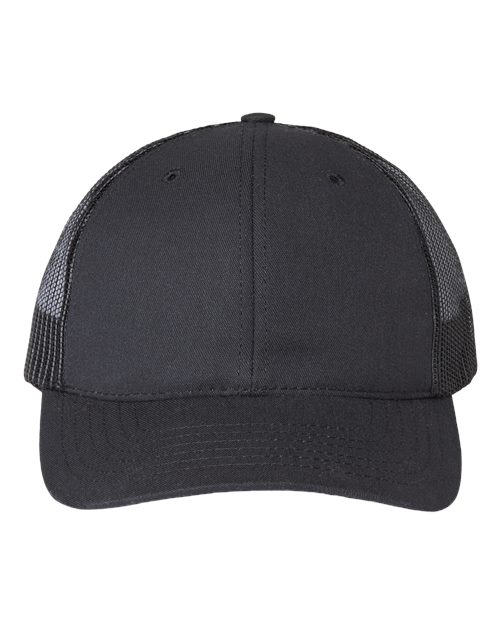 Classic Caps USA100 USA-Made Trucker Cap - Black