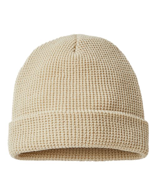 Richardson 146R Waffle Cuffed Beanie - Birch