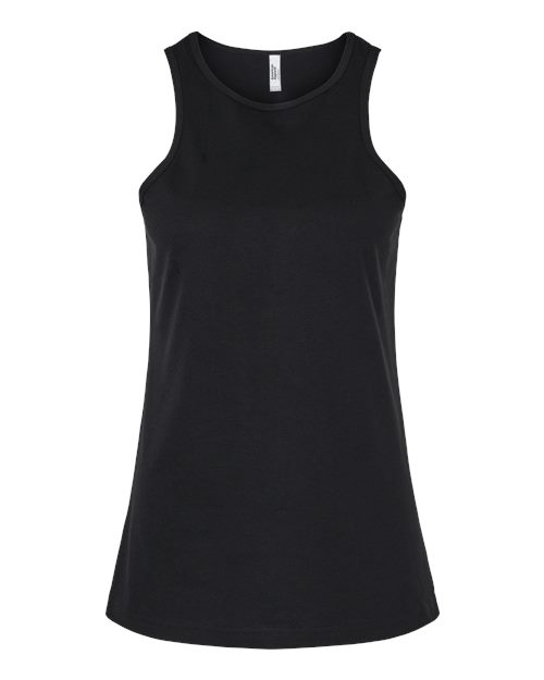 American Apparel 101CVC Women's CVC Racerback Tank - Black