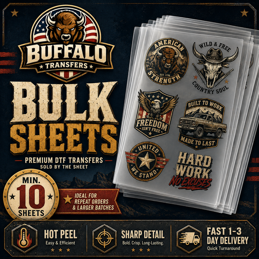 Bulk Sheet Builder | $2 per ft!