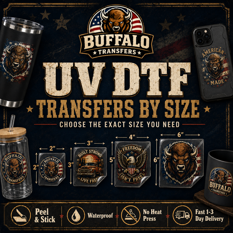 UV DTF Transfers
