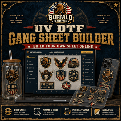UV DTF Gang Sheet Builder