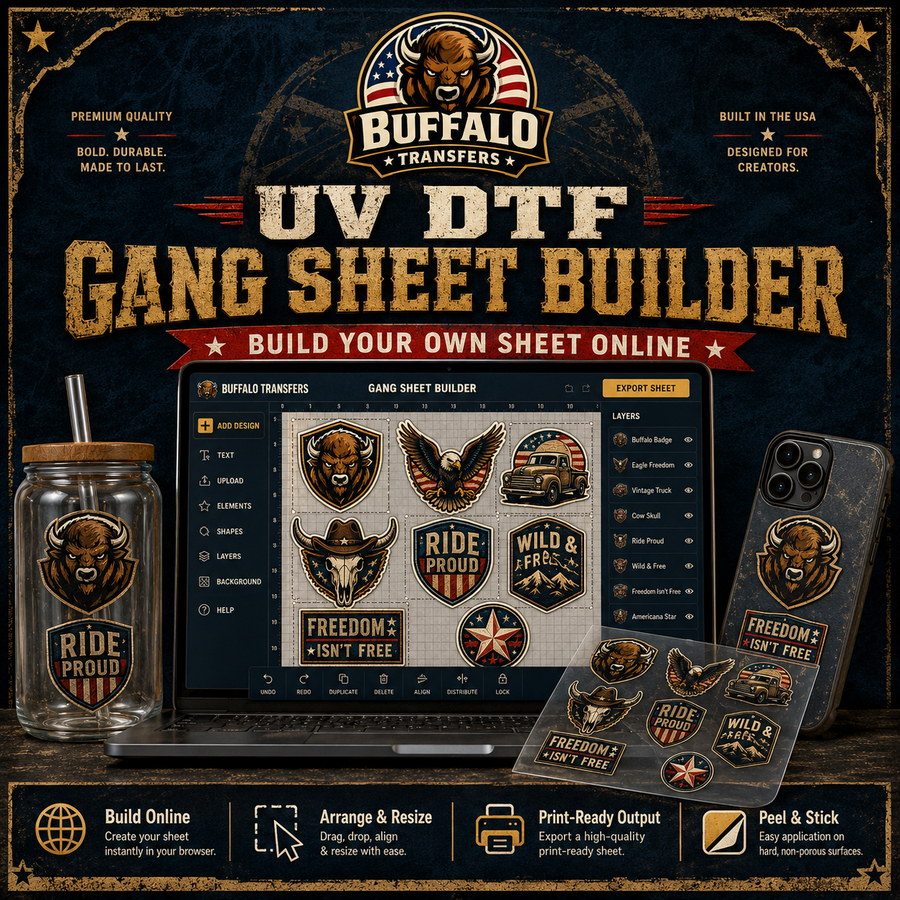 Build a UV DTF Gang Sheet